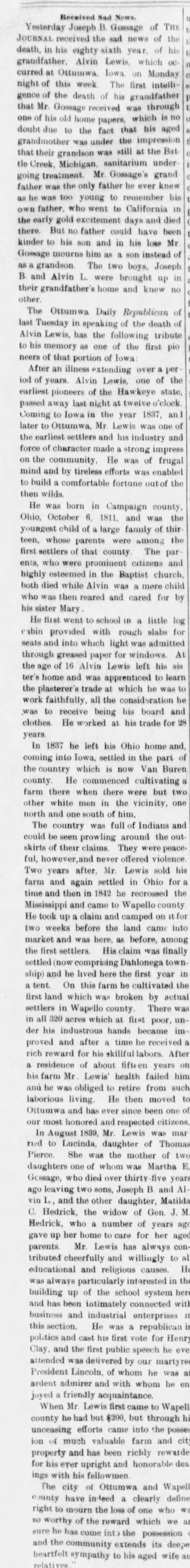 Clipping from Rapid City Journal